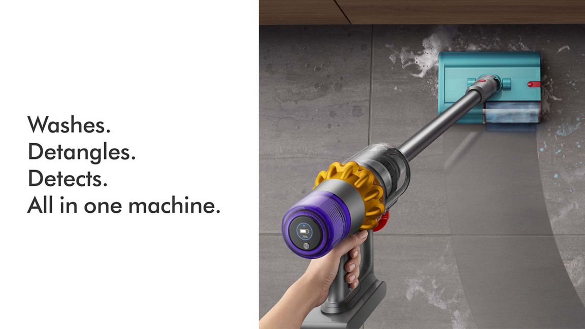 Dyson V15s Detect Submarine Yellow/Nickel