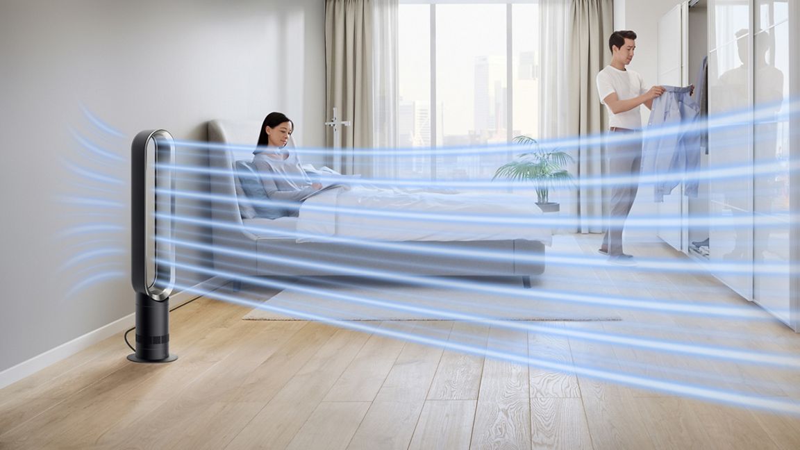 Dyson Cool Tower Fan AM07 (Satin Black/Nickel)