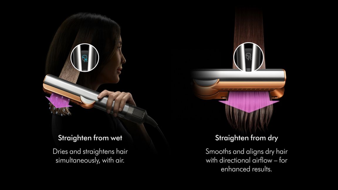 Dyson Airstrait straightener (Ceramic Pink/Rose Gold)