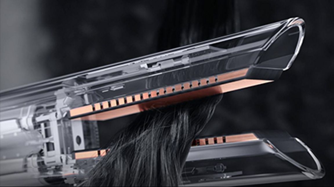 Dyson Corrale styler straightener (Prussian Blue/Rich Copper)