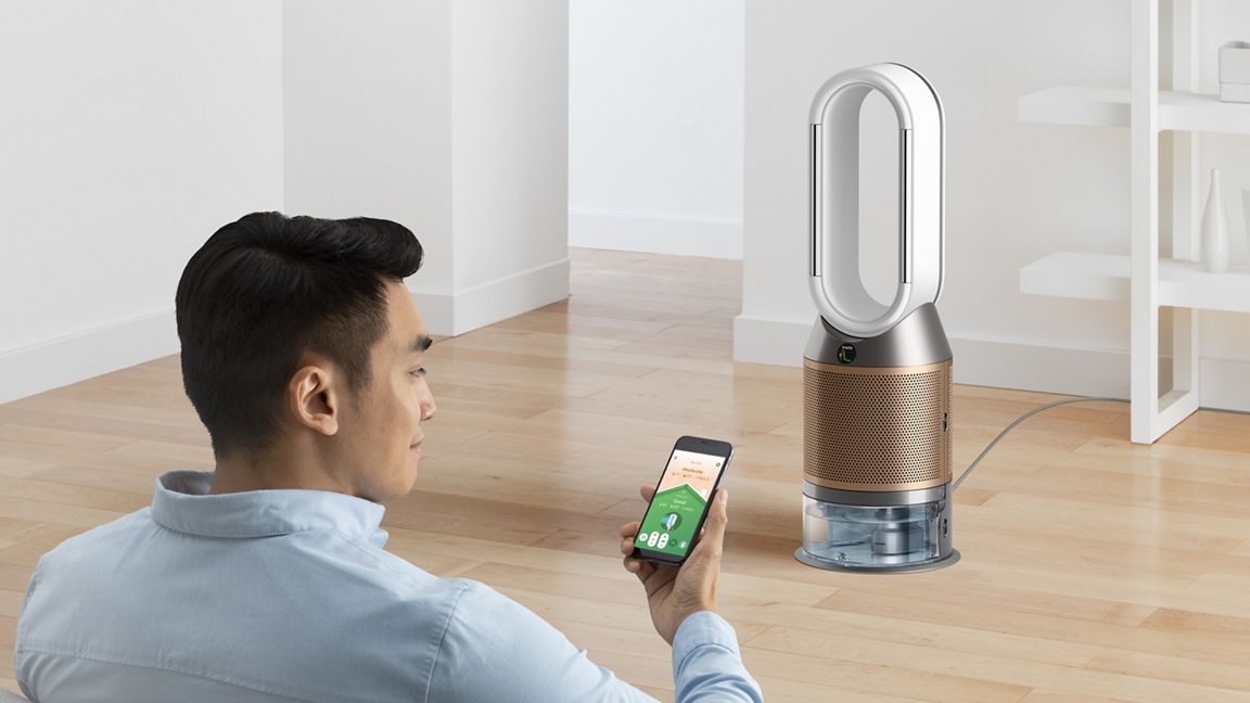 Dyson Purifier Humidify + Cool PH2 De-NOx Nickel/Gold