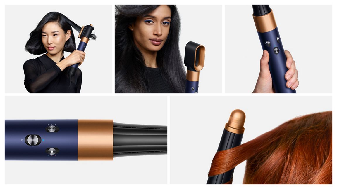 Dyson Airwrap i.d. multi-styler and dryer Straight+Wavy (Prussian Blue/Rich Copper)