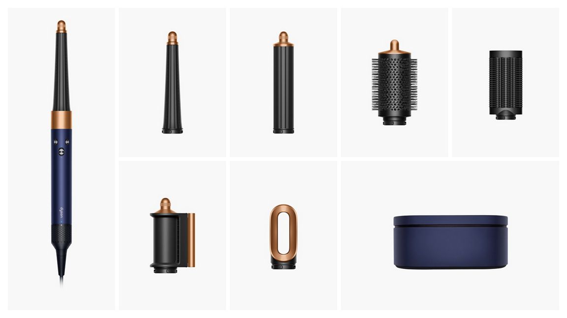 Dyson Airwrap i.d. multi-styler and dryer Straight+Wavy (Prussian Blue/Rich Copper)