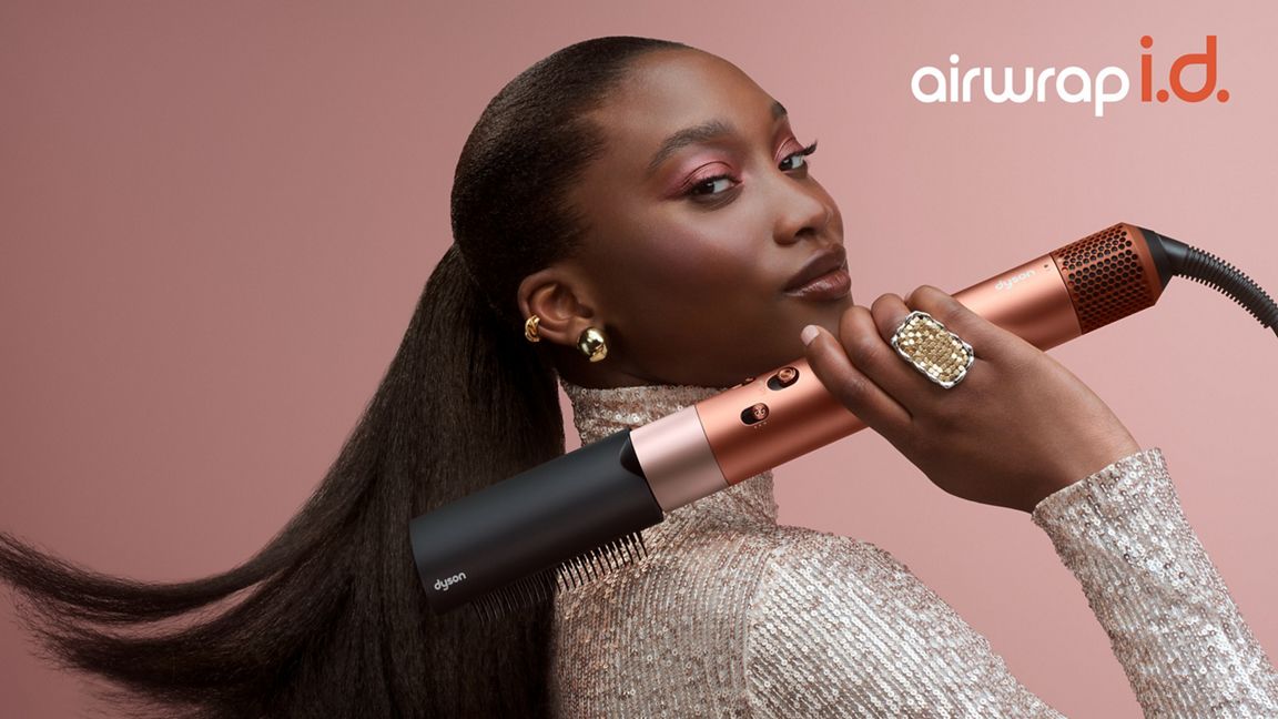 Dyson Airwrap i.d. multi-styler and dryer Curly + Coily (Amber silk)